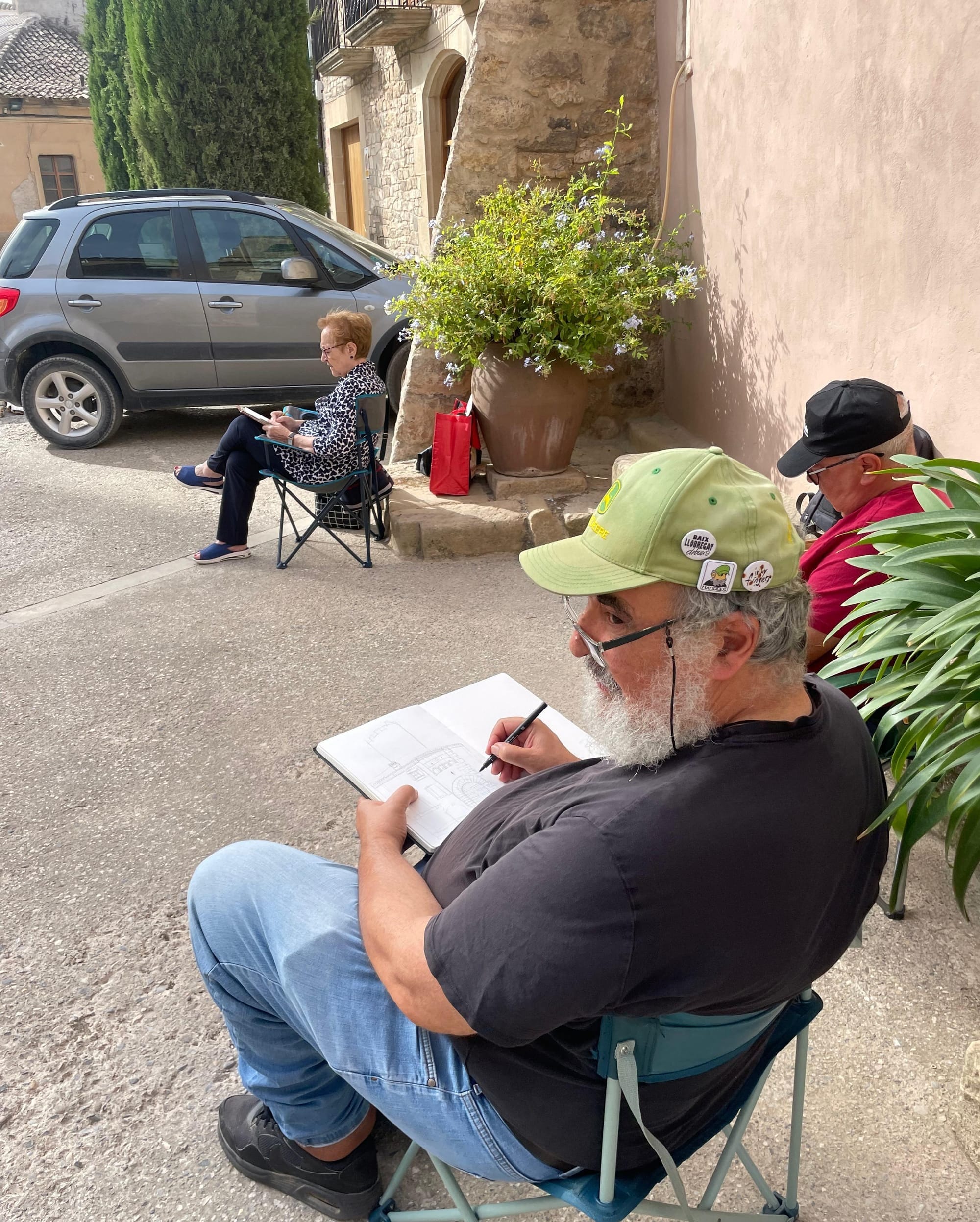 Els “Urban Sketchers” de Lleida a Verdú