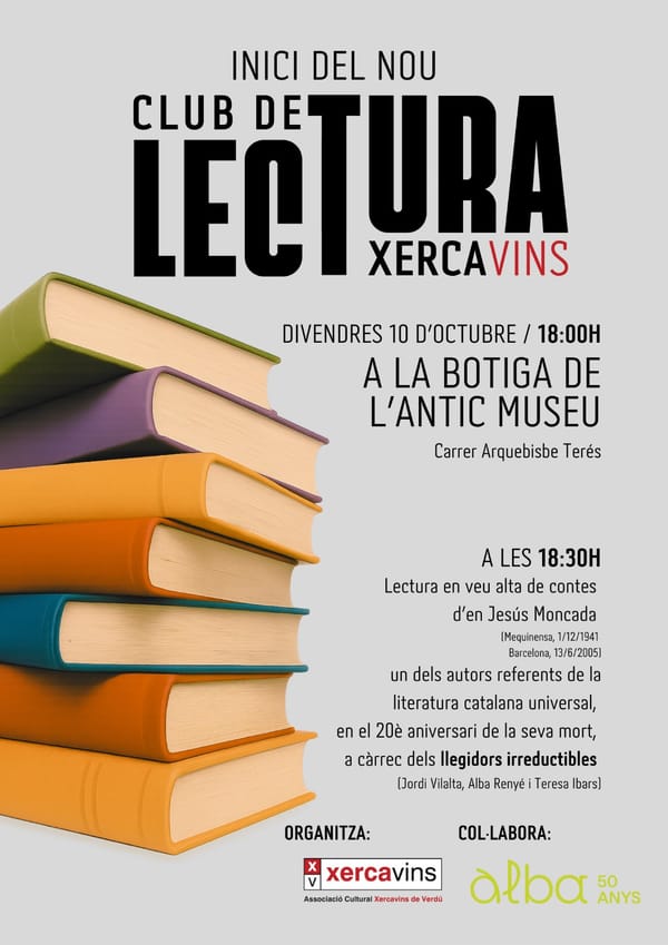 Inauguració del nou "Club de Lectura Xercavins"